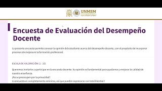 Evaluación de desempeño docente [upl. by Ullyot265]