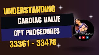 Cardiac Valve Procedures Explained CPT Codes 33361  33478 cptcoding learnwithdhanya [upl. by Alby]