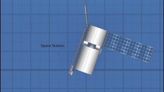 Making Simple Space Station in SFS [upl. by Sito350]