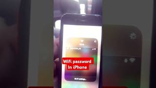 See Your WiFi Password on iPhone shortvideo [upl. by Attenehs]