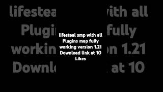 Lifesteal Smp backup download midiafire version 121 with all plugins and maps Freeminecraft [upl. by Analad]