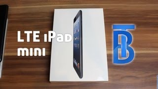 Unboxing Apple iPad mini LTE Cellular Schwarz 32GB [upl. by Ymma669]