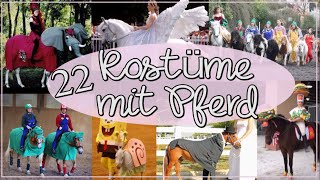 22 KOSTÜME MIT PFERD ✮ Fasching Karneval Kostümspringen ♥ Verkleidungen [upl. by Ecnadnak]