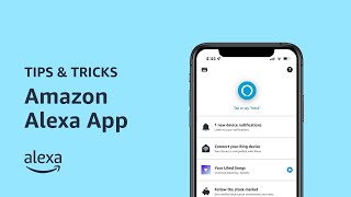 How to use the Alexa App  Amazon Alexa [upl. by Ciaphus]