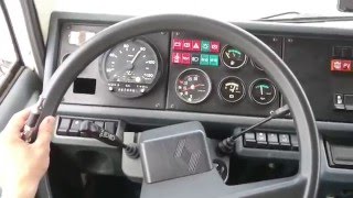 Renault R330 Major 1989 driving [upl. by Lonee]