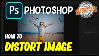 Photoshop How To Distort Image [upl. by Ecirtnahc]