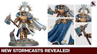 NEW STORMCAST ETERNALS REVEALED Warhammer Age Of Sigmar Preview New Models Revealed [upl. by Notsirk]