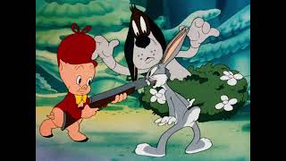 Classic Cartoon Bugs Bunny Porky Pig Daffy Duck and Elmer Fudd in A Corny Concerto [upl. by Azmuh]