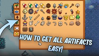 Stardew Valley How To Get all Artifactsall Locations [upl. by Eahsan796]