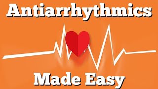 Antiarrhythmic Drug Class Mnemonic and Pharmacology Made Easy  Medical Nursing and USMLE [upl. by Esil]