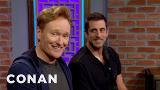 quotAssassin’s Creed Originsquot Clueless Gamer With Aaron Rodgers — Coming 1026  CONAN on TBS [upl. by Lucas]