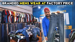 Branded Mens Wear At Factory Price  Readymade Garment Manufacturers  Cheapest Branded Denim Jeans [upl. by Colston]