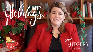 Happy Holidays from Dean Johanna Bond [upl. by Yrahca]