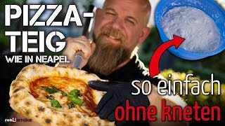 Pizzateig selber machen  sogar Profis staunen über dieses einfache Rezept [upl. by Ahsinej]