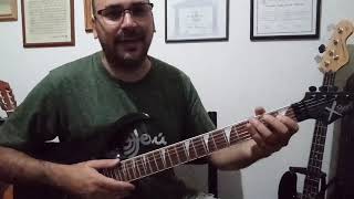 Sueles dejarme solo Soda Stereo Tutorial fácil para Guitarra  Backing Track E [upl. by Naneik]