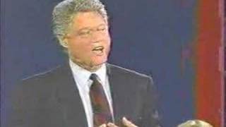 1992 town hall debate mudslinging [upl. by Roselin]