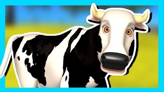 I Have a Dary Cow  Kids Songs amp Nursery Rhymes [upl. by Kinch206]