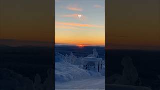 The views in Finland never fail to surprise🧡✨ finland travel explore lapland [upl. by Aihsak]