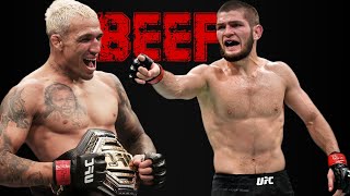 El BEEF entre KHABIB y CHARLES OLIVEIRA [upl. by Hsetih]