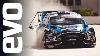 Ken Block Footkhana Exclusive Behind The Scenes  evo EXTRA [upl. by Kcam]