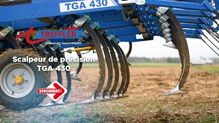 Scalpeur de précision TGA 430  partie 3 stecomat treffler [upl. by Nay75]