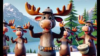 Dancing Moose Fun for Kids  Sing Dance and Play Along [upl. by Lansing]