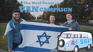 Students Supporting Israel West Coast Van Campaign  Full 20 Minutes Version [upl. by Oakley445]