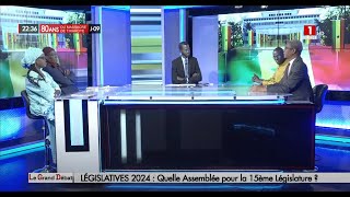 LE GRAND DÉBAT  LEGISLATIVES 2024  QUELLE ASSEMBLÉE POUR LA 15ème LÉGISLATURE  22 NOVEMBRE 2024 [upl. by Nadda924]