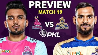 PKL 2024  Match 19  Jaipur Pink Panthers Vs Tamil Thalaivas Preview Starting 7amp Predictions [upl. by Caspar]