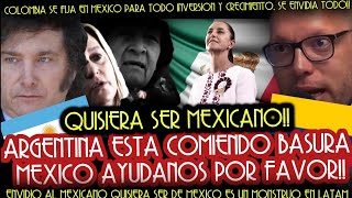 AYUDANOS MEXICO AYUDA CLAUDIA ARGENTINOS CLAMAN A MEXICO POR HAMBRUNA Y COL ANHELA SER MEXICANO [upl. by Neff]