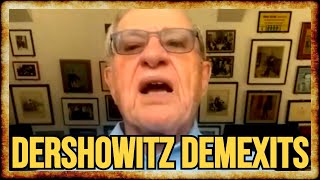 Dershowitz RAGE QUITS Democratic Party Citing Chicago Convention [upl. by Yrad]