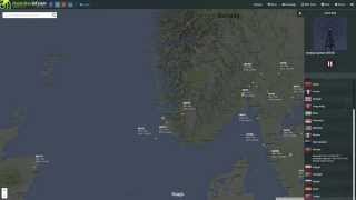 RadarBox24  Realtime Live ATC and Flight Tracking  Stavanger Airspace [upl. by Simmons618]