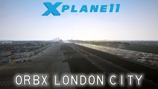 Orbx EGLC London City  First Look No Commentary [upl. by Ylrehs544]