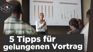 5 Tipps für einen gelungen Vortrag  Vortrag halten einfach erklärt  GEWINNSPIEL 😍 [upl. by Ainoloppa201]