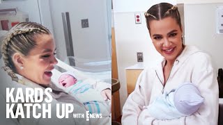 Khloe Kardashian REVEALS 2nd Baby With Tristan  The Kardashians Recap Season 2 With E News [upl. by Ardnasella]