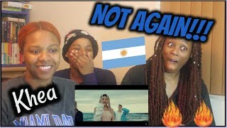 REACTION AL TRAP ARGENTINO  Khea  Loca ft Duki amp Cazzu [upl. by Phylys]