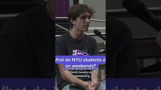 What Do NYU Students Do On The Weekends [upl. by Enenaej]