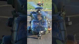 Airbus Helicopters NH90 helicopter shortvideo aviation youtubeshorts shorts video avgeek [upl. by Bandur317]