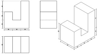 Engineering Drawing Isometric And Projection 15 [upl. by Bocock]