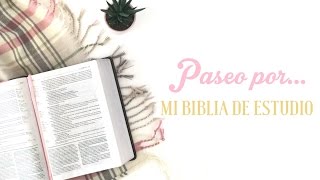 Paseo por mi Biblia de Estudio Diario Vivir NTV [upl. by Corb]