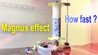 Speed up the wind powered car of the Magnus effect lift force adjustable [upl. by Aidan]