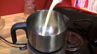 SCG Experiments Frothing Soy Milk in AutoFrothers [upl. by Inava167]