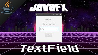 JavaFX TextField 💬 [upl. by Derreg]