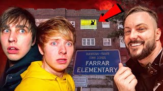 Exploring Farrar School Owned By Sam And Colby  ABANDONED Everything Left Behind REAL TRUTH [upl. by Darla]