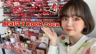 여기는 콩리브영💚 화장대소개 화장대정리함 정보 Makeup Room tour💄 [upl. by Sulakcin]