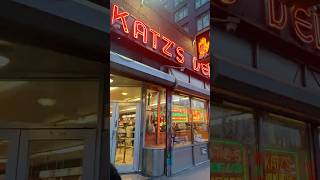 O MELHOR SANDWICH  KATZ’S DELICATESSEN🌭🇺🇸🗽 nyc travel novayork brasileirosemnewyork [upl. by Burl]