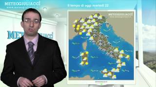 Meteo di oggiMartedì 22 Gennaio 2013 [upl. by Elleunamme]