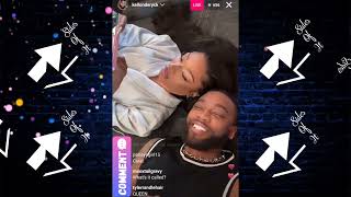 Megan Thee Stallion answers some questions from the hotties LIVE  Featuring Kellon Deryck [upl. by Gran]