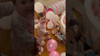 SHE WOKE UP TO THIS😭😭 taylorandsoph family baby cute birthday sweet viral shorts [upl. by Rodrigo]