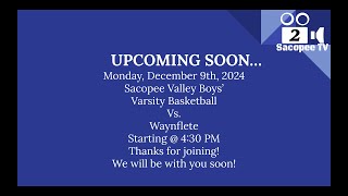 Sacopee Valley Boys Basketball vs Wayneflete 12924 [upl. by Alysa]